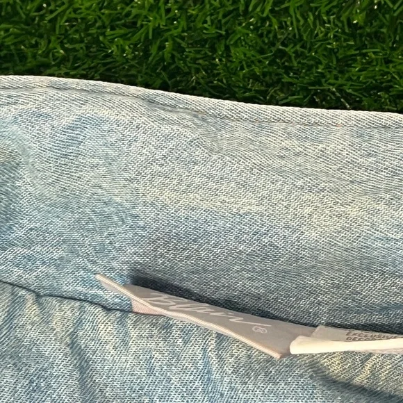 VTG Embroidered Blair Denim Quilted Lined Floral Flower Blue Jacket Womens XL - Picture 11 of 15